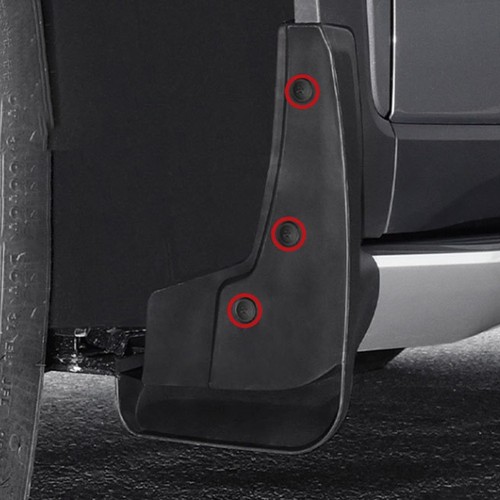 Black ABS Mud Flaps for Chery For Omoda 5 Front and Rear Shields 2023 2024 - Picture 9 of 12