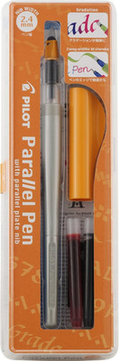 Parallel Calligraphy Pen Set, 2.4Mm Nib with Black and Red Ink Cartridges (90051