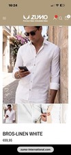 BROS-LINEN White Line