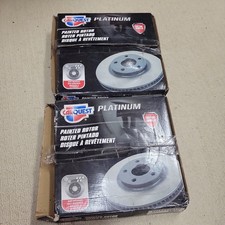 Carquest Platinum Painted Front Rotors Yh321761p 2 New
