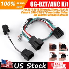 6G-BZT/ANC Kit For 2016-2024 Camaro Bose Amp Adapter Kit With ANC Defeat Harness