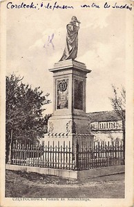 Poland - CZESTOCHOWA - Pomnik ks. Kordeckiego - Publ. Cz ...