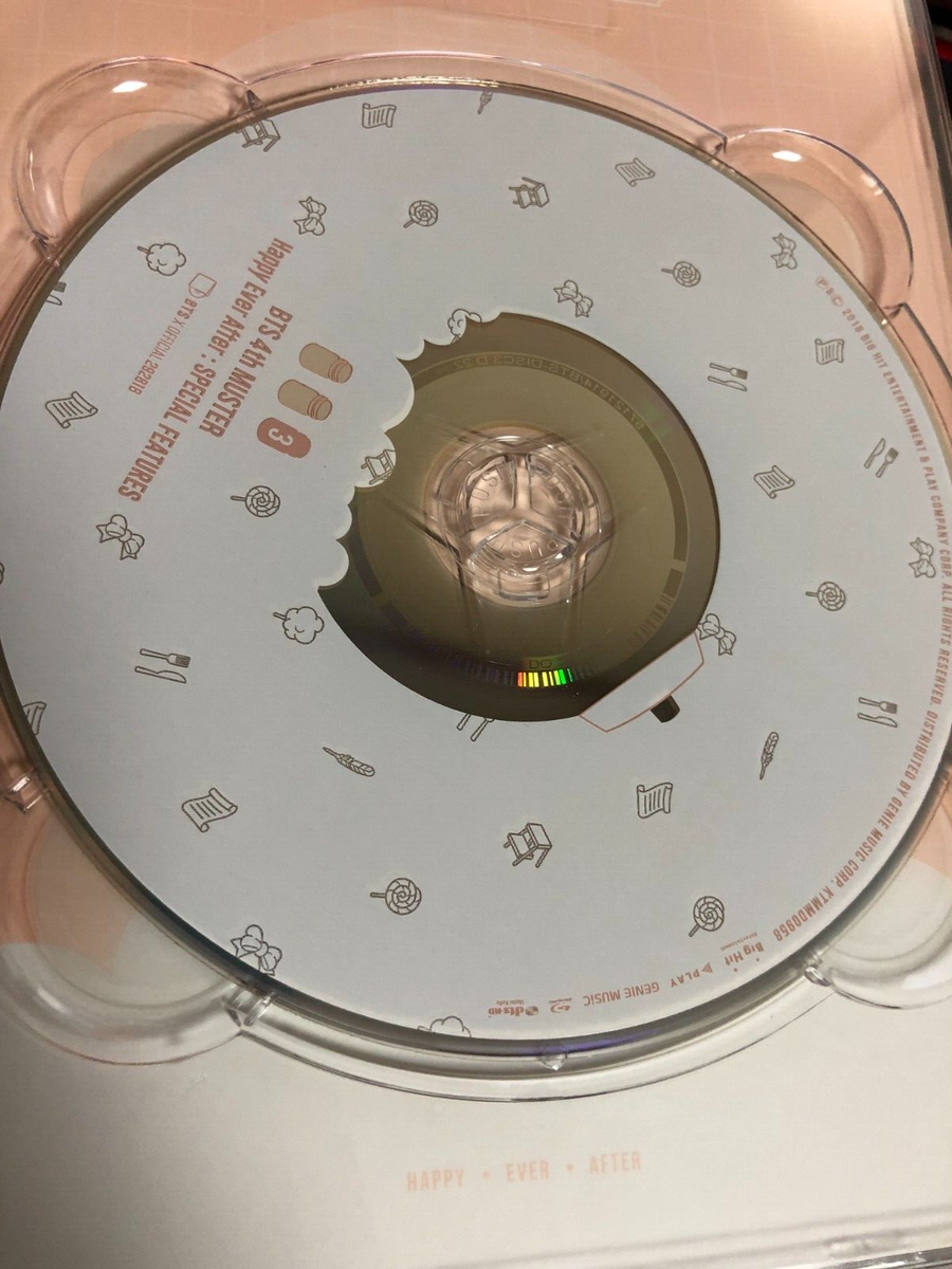 【BTS】Happy Ever After Blu-ray Disc BTS 4th Muster Happy Ever After Official Blu-ray Full Set