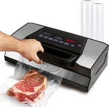 Magic Mill Vacuum Sealer Machine - Handle Lock - Wet, Dry Moist Settings - NIB