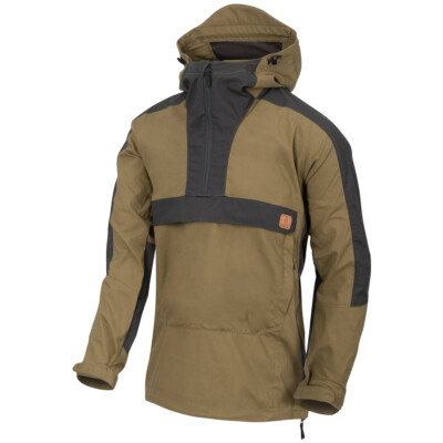 Helikon-Tex Woodsman Anorak Jacket Mens Breathable Lightweight Coyote Ash Gray