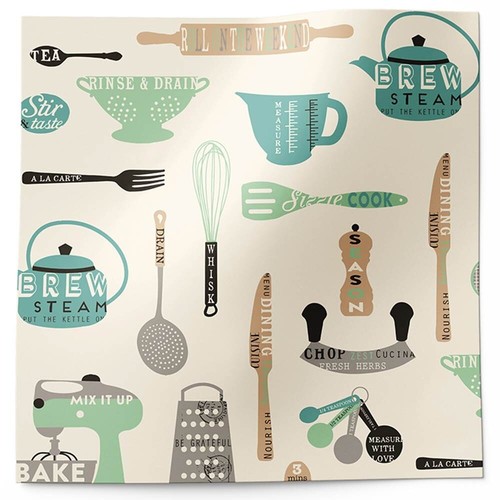 Grandma's Kitchen Design Tissue Paper Sheets Choose Size & Package Amount