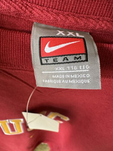 BRAND NEW NIKE USC TROJANS EMBROIDERED Crewneck Sweatshirt Size 2XL 80/20 Cotton - Picture 5 of 5