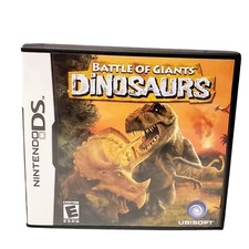Nintendo DS DINOSAURS Battle of Giants Game (Nintendo DS, 2008) Complete