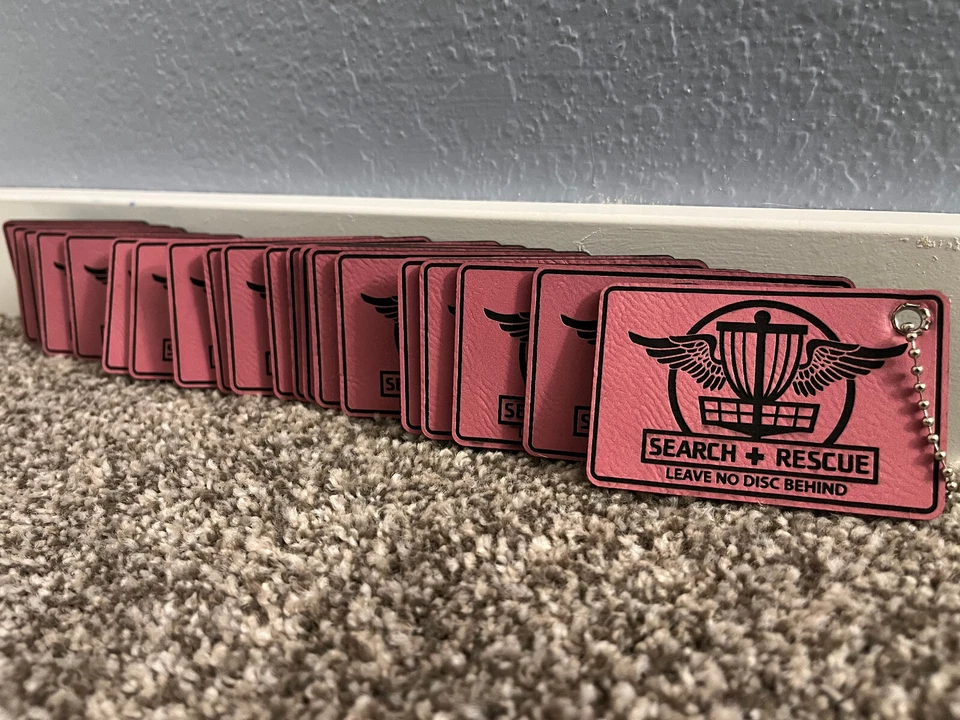 Etiqueta, patch, acessório de golfe a disco bolsa de busca e resgate - Imagem 4 de 4