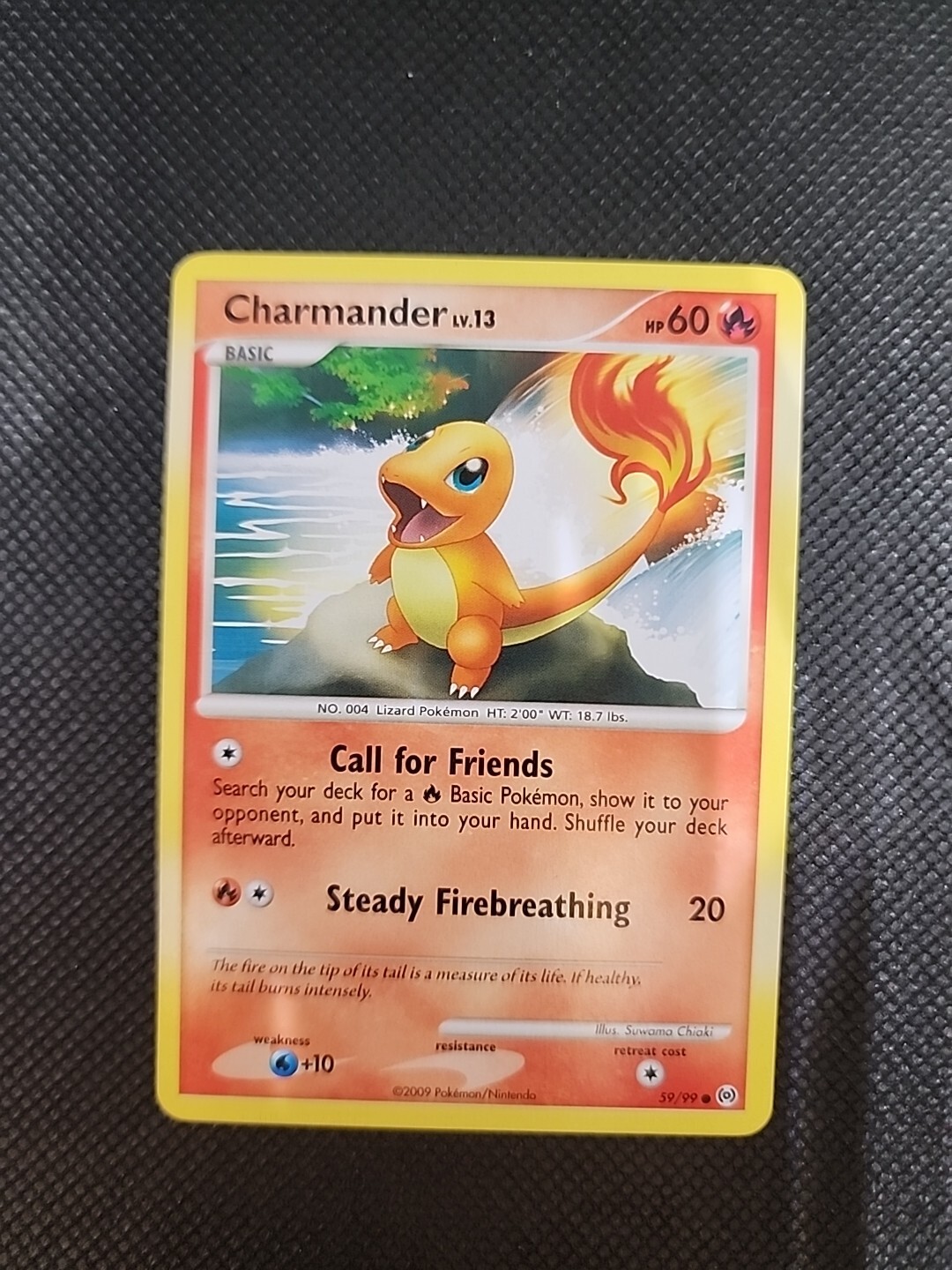 Pokémon - Charmander Lv.13 - 59/99 Platinum Arceus - Non Holo - LP