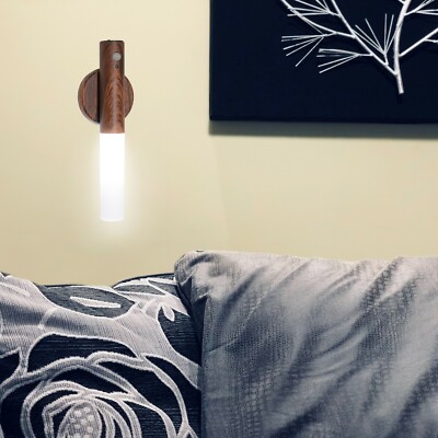 Led Motion Sensor Night Light Rechargeable with Magnetic Holder