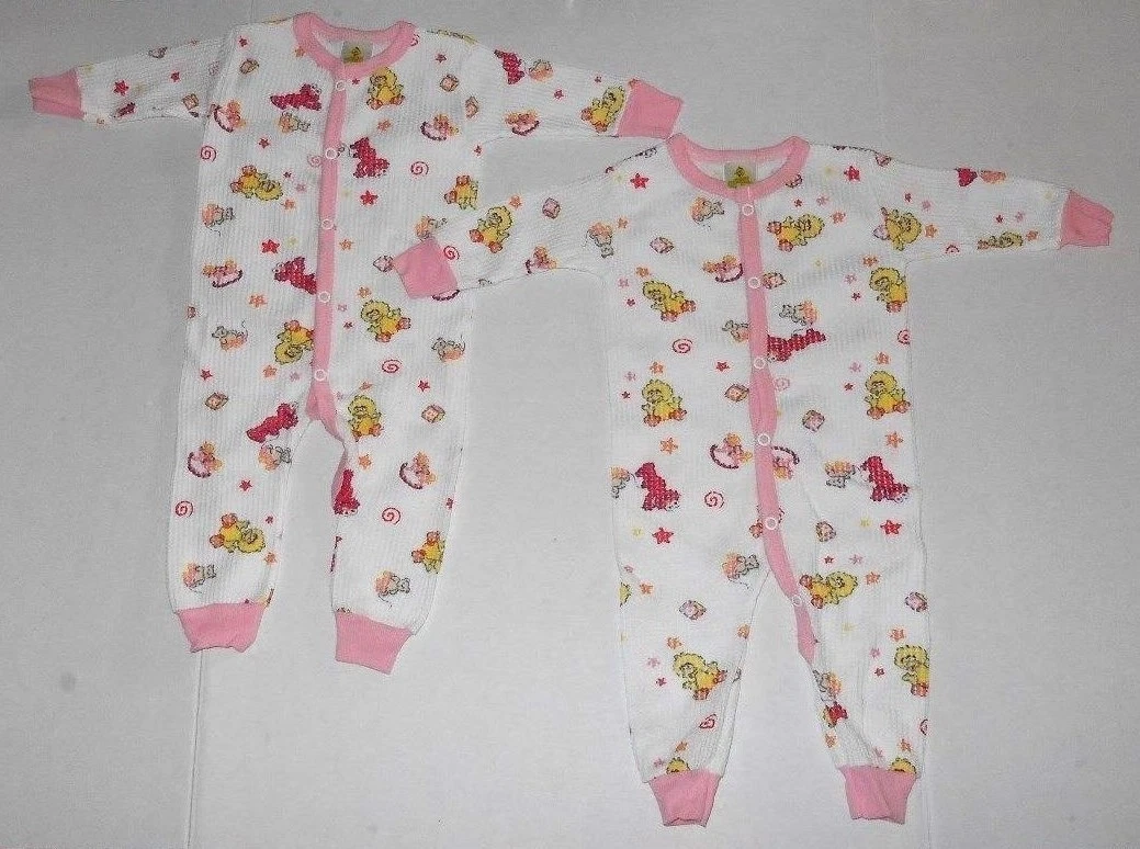 Footless sleepers baby girl 2025