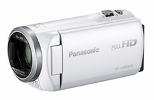 Panasonic HD Camcorder HC-V480MS-W 32GB 90X 2.2MP Zoom White Japanese menu
