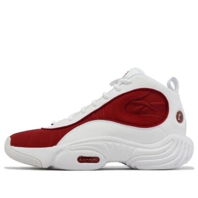 Men Reebok The Answer III Basketball Shoes Size 8 White Red 100070300 Iverson