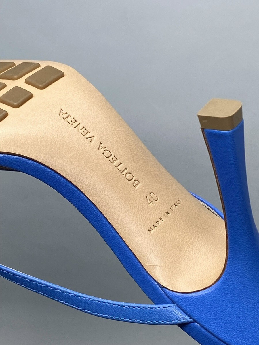 Bottega Veneta Stretch Leather Strappy Thong Sandals size 40