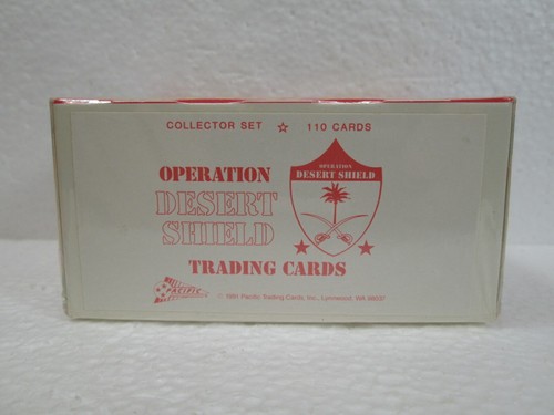 OPERATION DESERT SHIELD & HEROES OF PERSIAN GULF COMPLETE SEALED COLLECTORS SETS - Picture 3 of 12