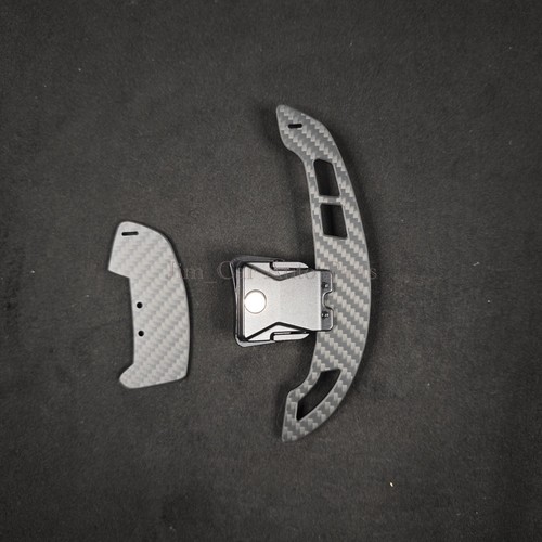 Magnetic Carbon Fiber Paddle Shifter For Audi TTRS R8 TTS Steering wheel - Picture 7 of 9