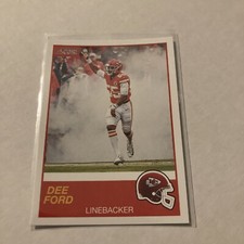2019 Score Football #7 Dee Ford Chiefs