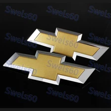 Bowtie For 2016-18 Chevy Chevrolet Silverado 1500 Front Grill & Tailgate Emblem