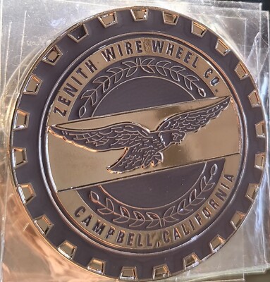 Wire Wheel Chips Emblems Metal 2.25” 4 pieces Zenith | eBay