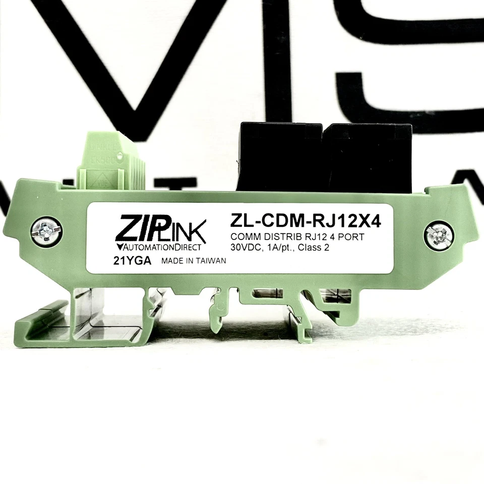 Automation Direct ZL-CDM-RJ12X4 ZipLink Comm Distrib RJ12 4 Port 30VDC 1A/pt - Image 4 of 4