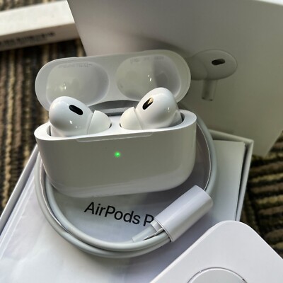 Apple Pro 2nd Generation Bluetooth Earbuds Earphone with Charging Case - US Ship