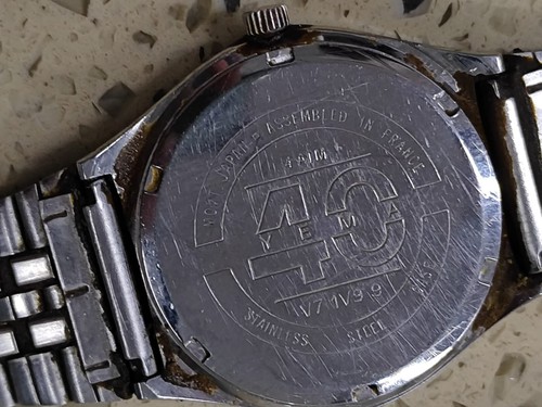 Vintage Yema Paris V7 1V99 Working Used 34mm - Picture 6 of 8