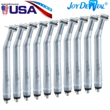 10X Dental Standard High Speed Handpiece 4 Holes Push Button 1-way spray