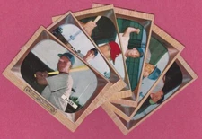 1955 Bowman Baseball Cards, complete your set, cards #100-199, VG to EX+
