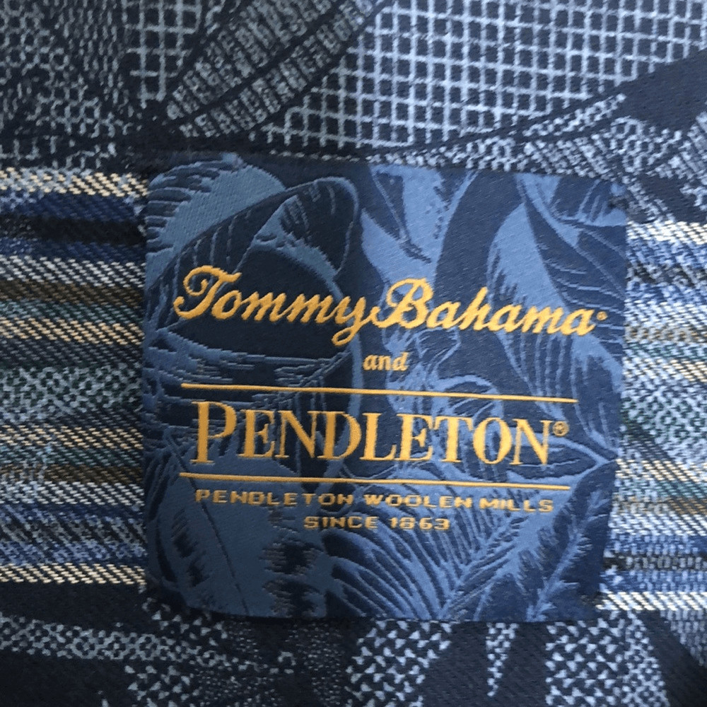 Tommy Bahama & Pendleton Chief Joseph Aloha Harding Shawl Cardigan mens S RARE image 3