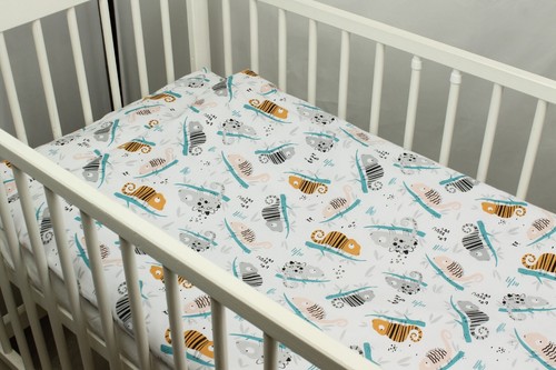 3 pc BEDDING SET BABY BED for COT 120x60 cm PILLOW CASE+DUVET COVER+FITTED SHEET - Picture 35 of 56