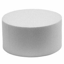 Set of Round / Square Cake Dummies Straight Edge 3 & 5" High