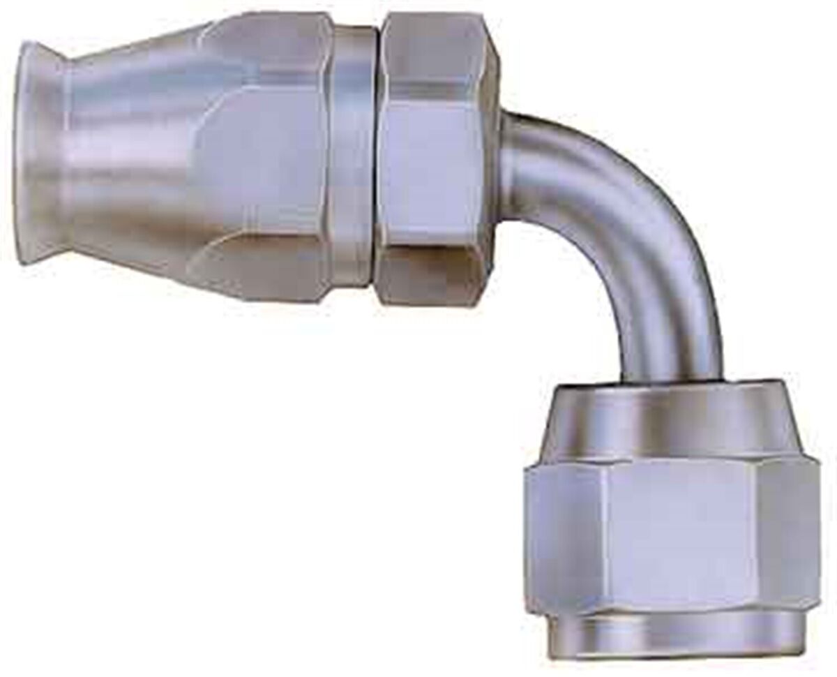 Aeroquip #8 90 Stl Swivel (Teflon) Aeroquip #8 90 Stl Swivel (Teflon)