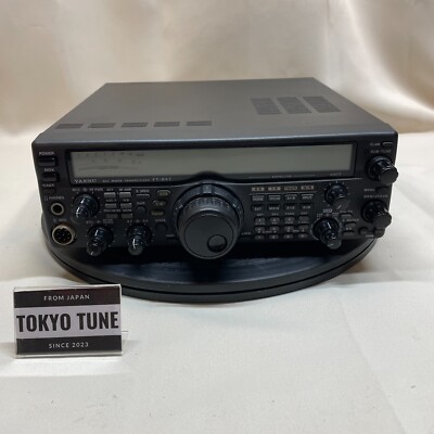 ヤエス FT-847 トランシーバー 100W機 TOMO。 Yaesu FT-847 100W All mode transceiver Amateur Ham Radio HF