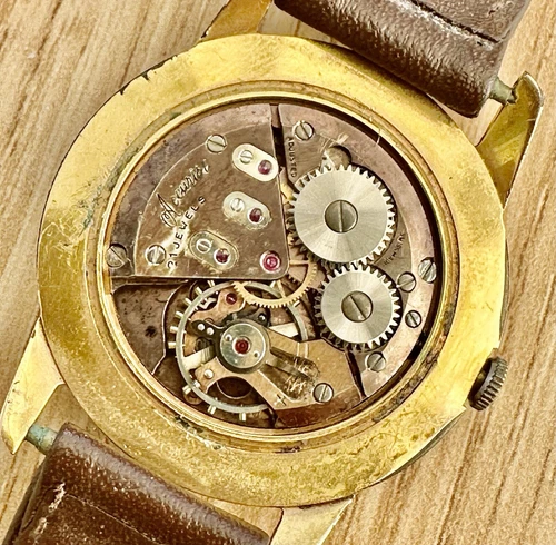 Vintage Accurist 21 Jewels Mechanical Stunning Dial Swiss Men’s Watch-Free Uk PO - Picture 6 of 6