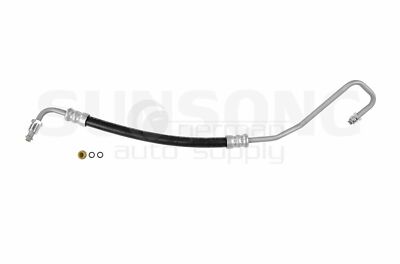 Sunsong Power Steering Pressure Line Hose Assembly Hydroboost To Gear ...