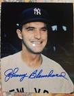 Johnny Blanchard Signed Autograph 8x10 Photo New York Yankees  — photo 2