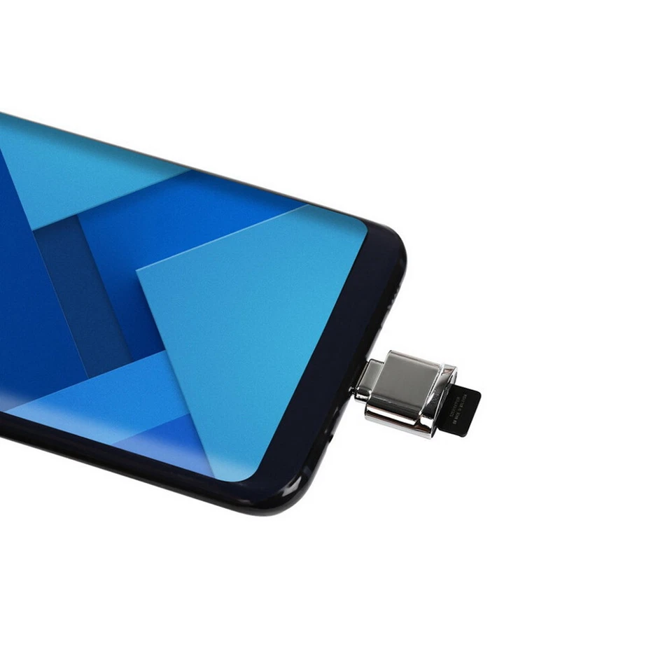 Mini Type C For Micro SD TF Memory Card Reader  OTG Adapter Type C 3.1   - Image 3 of 4