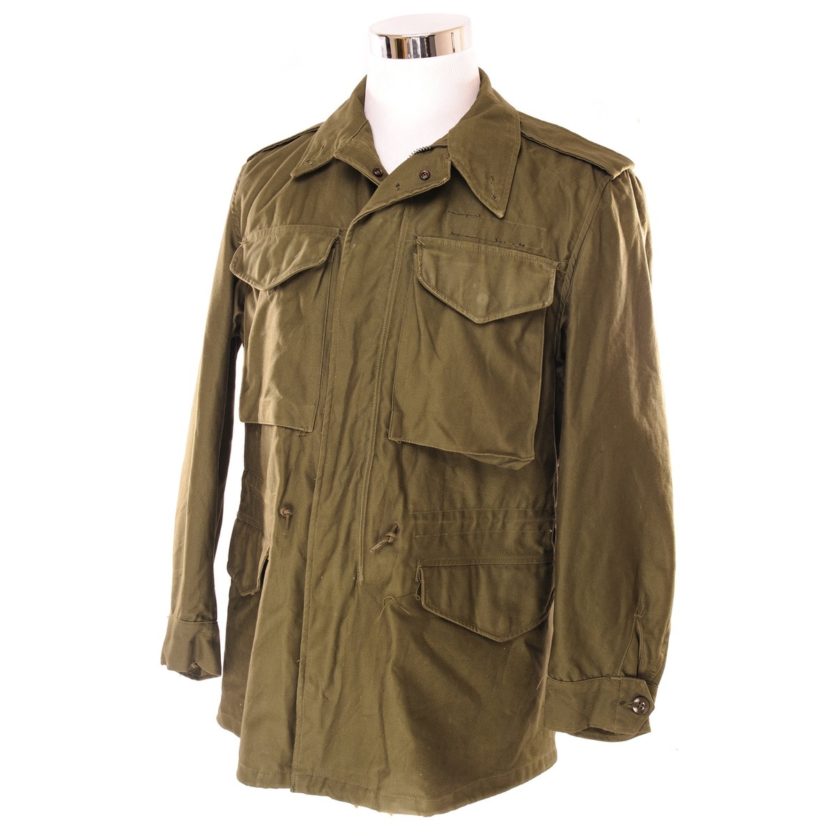 VINTAGE US ARMY M-1951 M51 FIELD JACKET 1962 VIETNAM WAR VINTAGE US ARMY M-1951 M51 FIELD JACKET 1962 VIETNAM WAR
