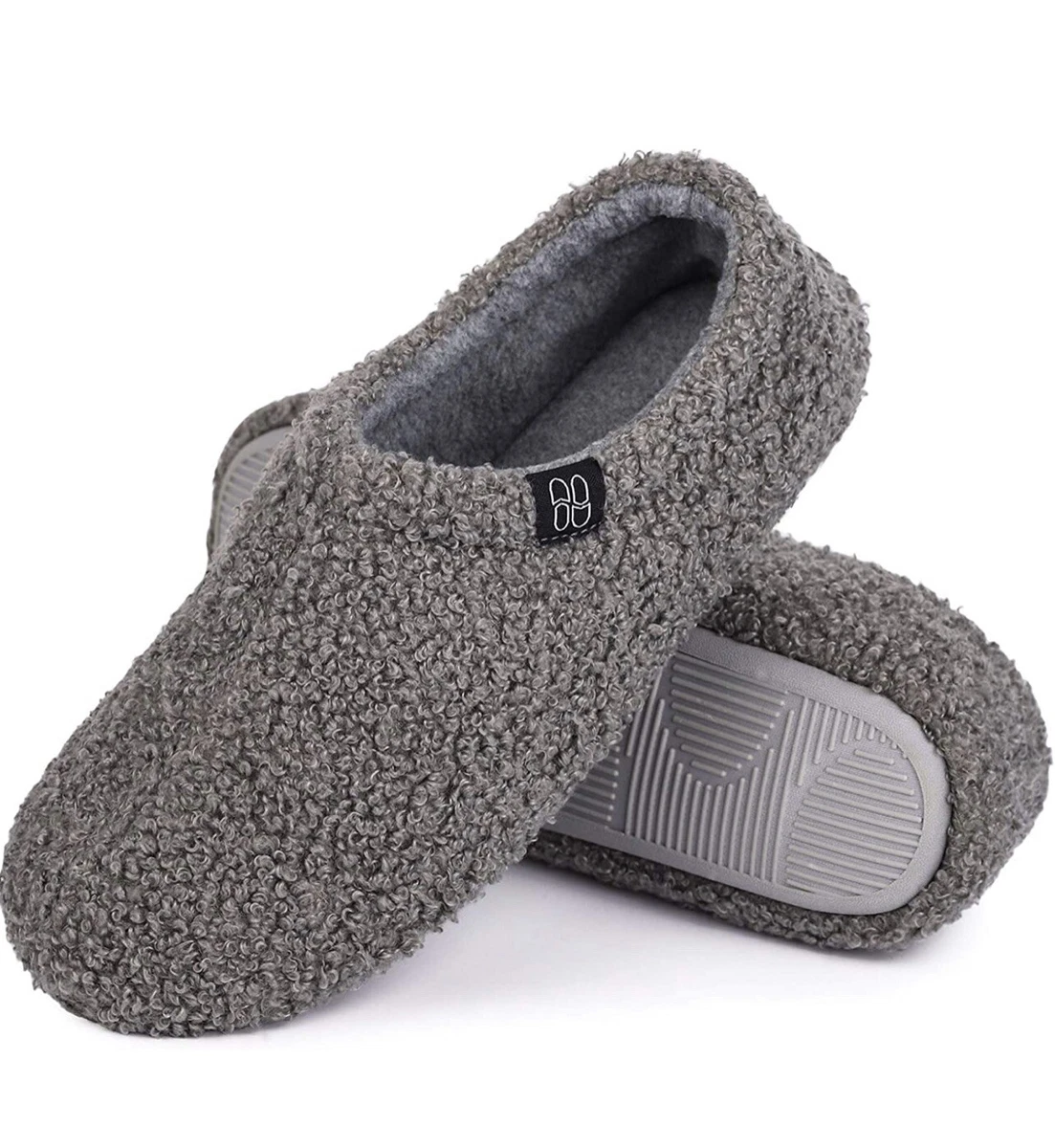 Fur store loafer slippers