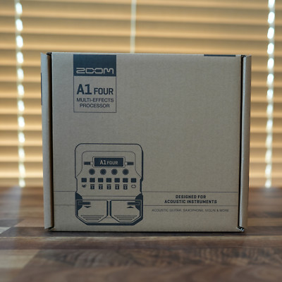 ZOOM A1 FOUR MAA-1 Guitar Multi Effects Processor Pedal Brand New