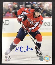 EVGENY KUZNETSOV Signed Autographed 8x10 Photo Washington Capitols AJ COA