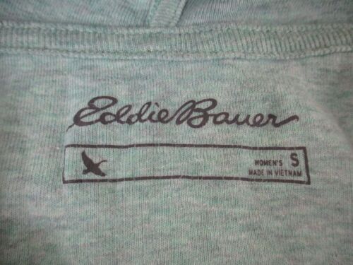 Eddie Bauer Sweater Womens Small Green Hoodie Sweatshirt Casual Ladies - Picture 3 of 12