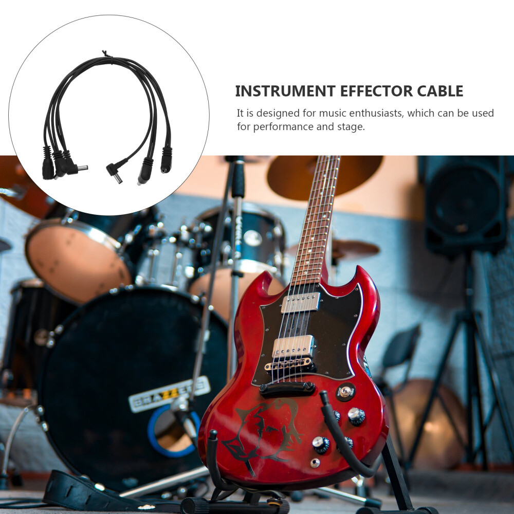 Professional Instrument Cable Bass Guitar Pedals Effect Power Cord