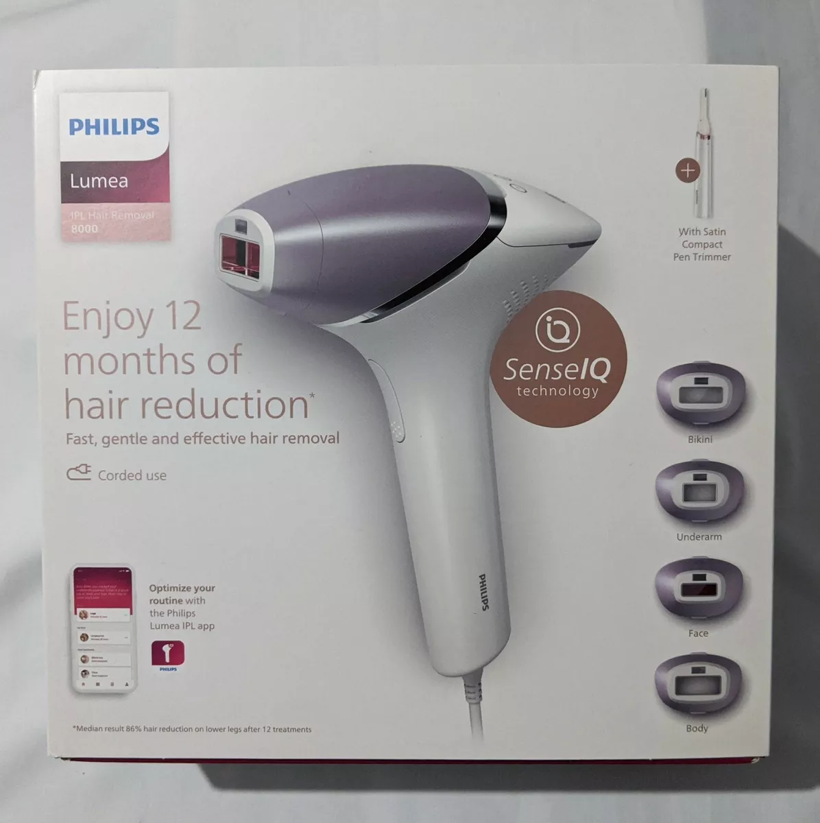 Philips Lumea Prestige IPL Hair Removal 8000 Series BRI949/00, 4