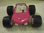 Vtg. 1970's Pink Tonka Dune Buggy. Pressed Steel, #55340 USA
