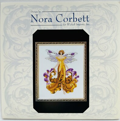 Iris Cross Stitch Chart by Nora Corbett Pixie Couture Collection NC125
