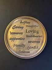 Batesville Funeral Death Remembrance Lifestories Coin Bronze Emotions 4.25"