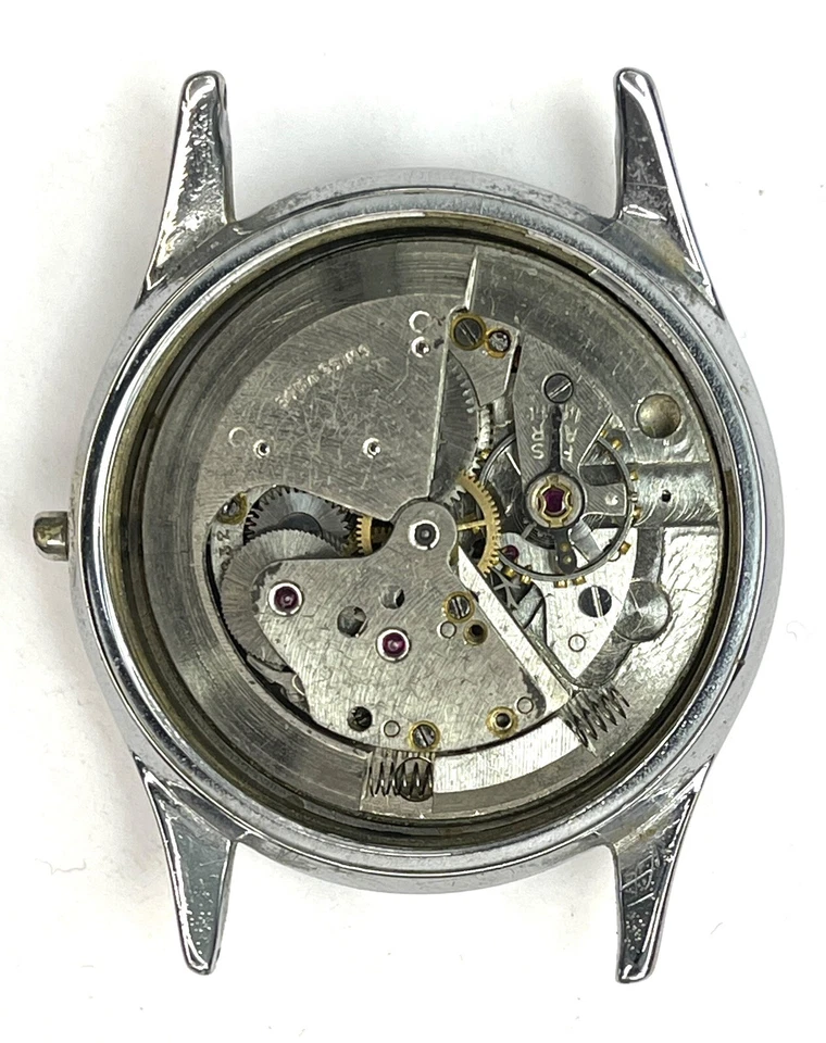 Movimento raro LANCO-MATIC 1232 martelos automáticos eixo volante bom - Imagem 2 de 4