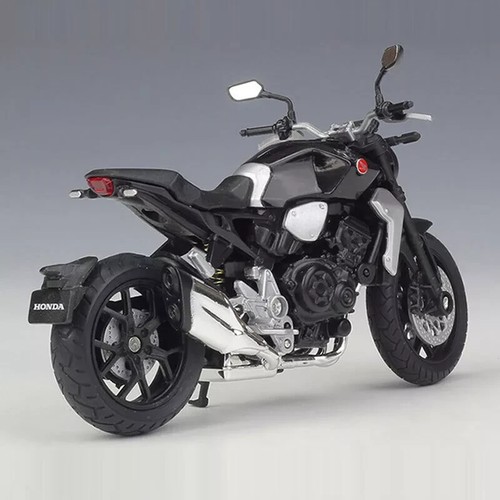 Welly 1/18 Honda CB1000R 2018 Motorcycle Diecast Model Toy Bike NEW BOX Black - Picture 6 of 11